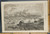 View of St. Louis, Missouri by Schell and Hogan. Mississippi River, Steamship and a large bridge. Antique Engraving AKA Print from 1876.