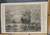 Cotton Ship Wrecked on the Bahama Banks. Antique Engraving AKA Print from 1872.