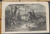 Civil War Little Mac' Making His Rounds - General George McClellan Thomas Nast. Original Antique Civil War Engraving AKA Print from 1862.