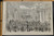 Civic reception at the City Hall during President Johnson's visit to New York City. Original Antique Print 1866.