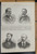 Recent elections: Court of Appeals Judge George F. Danforth, New York Mayor Edward Cooper, District Attorney Benjamin Phelps and Judge Rufus B. Cowing. Original Antique Print 1878.