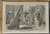 The outcast from the Convent. Little girls watch as a nun is sent away. Original Antique Print 1869.