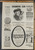 Copy of Ad for Richmond Gem Cigarettes. Epps's Cocoa. Powell's Balsam of Aniseed for Asthma. Marris's Almond Tablet. Original Antique Print from 1895.