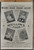 Ad for Mellin's food for infants and invalids. Infant portrait gallery. Original Antique Print from 1895.