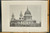 Old picture of St. Paul's Cathedral. Original Antique Print from 1895.