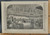 The election of the Pope, Conclave of Cardinals voting in the Sistine Chapel. Original Antique Print 1878.