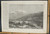 Afghanistan: Cabool from the Be-Maroo Hill, with the British Cantonments. Men hauling a cannon. Original Antique Print 1878.