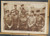 Heroes all! Honor man of the Tirailleurs Tunisian. Officers and non-commissioned officers of North Africa. Original Antique rotogravure-sepia tone WWI Print, photo 1916.