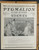 Ad for Pygmalion Soieries. Ladies in long dresses. Original Antique French magazine print from 1909.