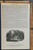 Log house in the Woods and cattle. Original Antique magazine print from 1838.