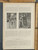 On the tricycle. Under lock and key. Kids playing outside, little boys and a girl. Original Antique German magazine print from 1889.