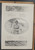 April Song by Marian West. An old man with a beard out in a nasty storm. Original Antique Puritan print from 1898.
