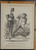 Going down to the house for reform. Lord Russell and Johnny Bright. Original Antique print from 1866.