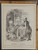 Business is Business, Redistribution of seats in Parliament. Original Antique print from 1866.