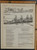 Boat-Race of the future, drifting down to the starting point. Women's Boat Race. Original Antique print from 1866.