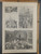 Art and oddities at the Paris Exposition. The ornate temple of Cambodia. The wonderful moving sidewalk and promenade, a unique feature of the exposition. Original Antique print from 1897.