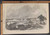 Battle of Chancellorsville, VA. From a sketch by special artist Edwin Forbes. Original Antique engraving print from 1863.