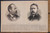 James A Garfield, president elect of the United States. Chester A Arthur vice president. The Republican victory. Original Antique wood cut engraving, print from 1880.