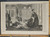 The death of Cleopatra  from a picture by Mr. Val. Original Antique  print from 1872.