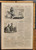 Antique ads: Perry Davis' vegetable pain killer, Spalding's prepared glue and Lyon's Kathairon for the hair. Humor: Broadway, Stagecoach driver and the new bonnet or fashion of the day. Original Antique print from 1860.