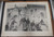 The storming of San Juan, the head of the charge? Santiago de Cuba, July 1st Drawn by Frederic Remington. Original Extra Large Antique print from 1898.