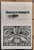 Ads for Hansa Lloyd automobiles and Hannover Leibniz cakes. Original Antique German World War One print from 1917. WWI WW1