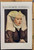 Rogier van der Weyden: portrait of a young woman. Color Cover art of a famous painting. Original Antique German World War One print from 1917. WWI WW1