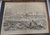 The Army of the Potomac, the Battle of Charles City Road, fought by generals Heintzelman and Franklin, June 30th. Large original antique Civil War era engraving from Harper's Weekly 1862.