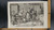 A Christmast Present to the Vicar as Drawn by A. Bunt 1874. A Nice Victorian Christmas Scene. Large Antique Engraving, Aproximately 11x15.