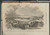 View of Georgetown, Washington and Alexandria from Columbia college, Georgetown Heights quarters of the 69th regiment of New York. Georgetown Bridge. Original Antique Civil War Print 1861