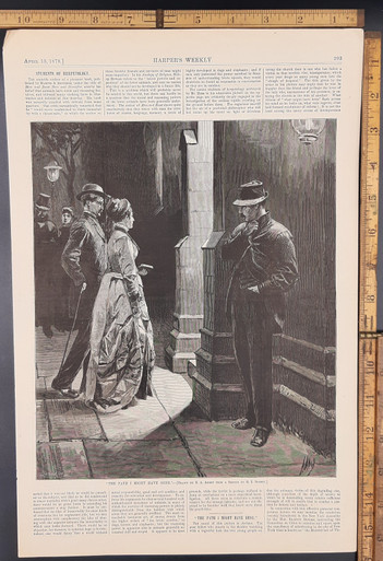 The path I might have gone, drawn by Edwin Austin Abbey. Article on ...