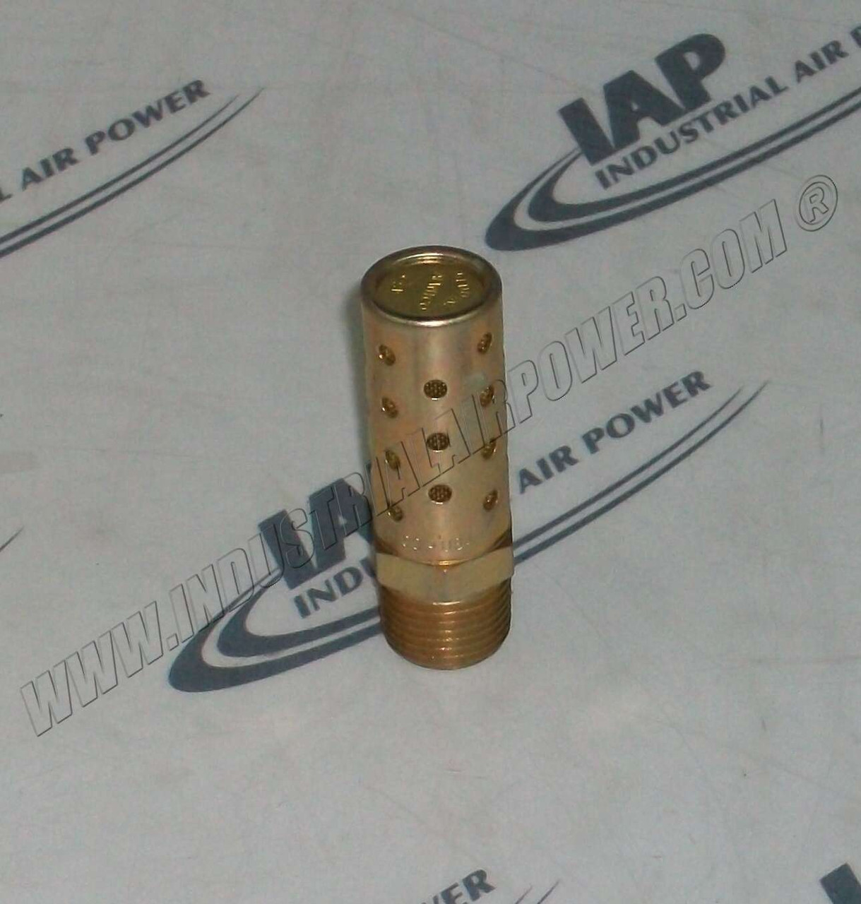 0154038 B38 Bantam Muffler Standard 3/8M - Air Compressor Parts