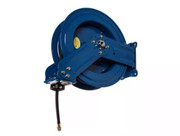 R-05050 Hose Reel, Rapidair, 1/2 inch x 50 foot, 1/2 inch Inlet x 1/2 inch NPT Outlet,  Blue, Dual Arm, All Metal