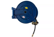 R-05100 Hose Reel, Rapidair, 1/2 inch x 100 foot, 1/2 inch Inlet x 1/2 inch NPT Outlet,  Blue