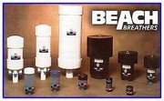 BB-3SBR 4" x 8.1" Desiccant Breather (3/4" Thread) 3/4" NPT 3 Micron