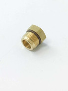 59425-03 Taper Plug Brass 3/8