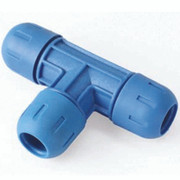 F1005 Fastpipe Composite, 3/4 inch Diameter, Equal Tee