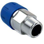 F2118 Fastpipe Composite, 1 inch Diameter, 3/4 inch Male NPT Threaded Nipple, Green