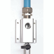 M7510-2V Maxline Composite, 3/4 inch Diameter, Outlet Kit, With Two Holes On The Face, 1/2 inch NPT And 1/4 inch NPT, With Shutoff Valve