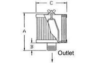110377F300 300 NPT Air Filter