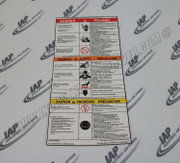 115127 Vertical Safety Decal