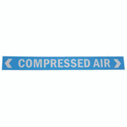 CP-0100 Compressed Air Label, Blue, 1 inch x 37438 inch, Each