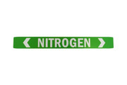 CP-0101 Nitrogen Label, Green, 1 inch x 7-1/2 inch, Each
