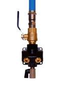 FC1024V Multi Port Wall Outlet w/ Shutoff 1/2in NPT (4x) Compressed Pipe