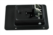 02250107-837 Pivot Slam Pad Lock Black Lch