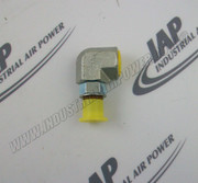 02250152-798 SAE 1/4" (7/16-20) M X F Elbow