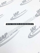 040927 Oil Sump Pressure Decal
