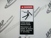 049850 Danger Electrocution Sig