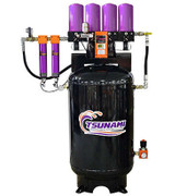 21999-1820 80 CFM - 20 HP Ultra Regenerative Drying System - Tank Mounted with Single Energy Saver Switch