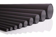Black Aluminum Tube 40mm x 6m